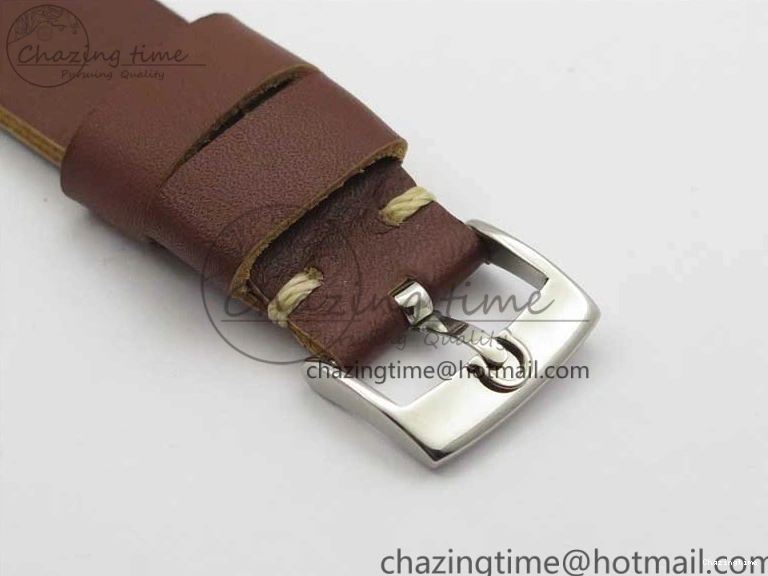 0322 Practical Vintage Seamaster 300 No Date T SS B12 Black Dial On Brown Leather Strap A2836 (Free Nylon Strap) 7910